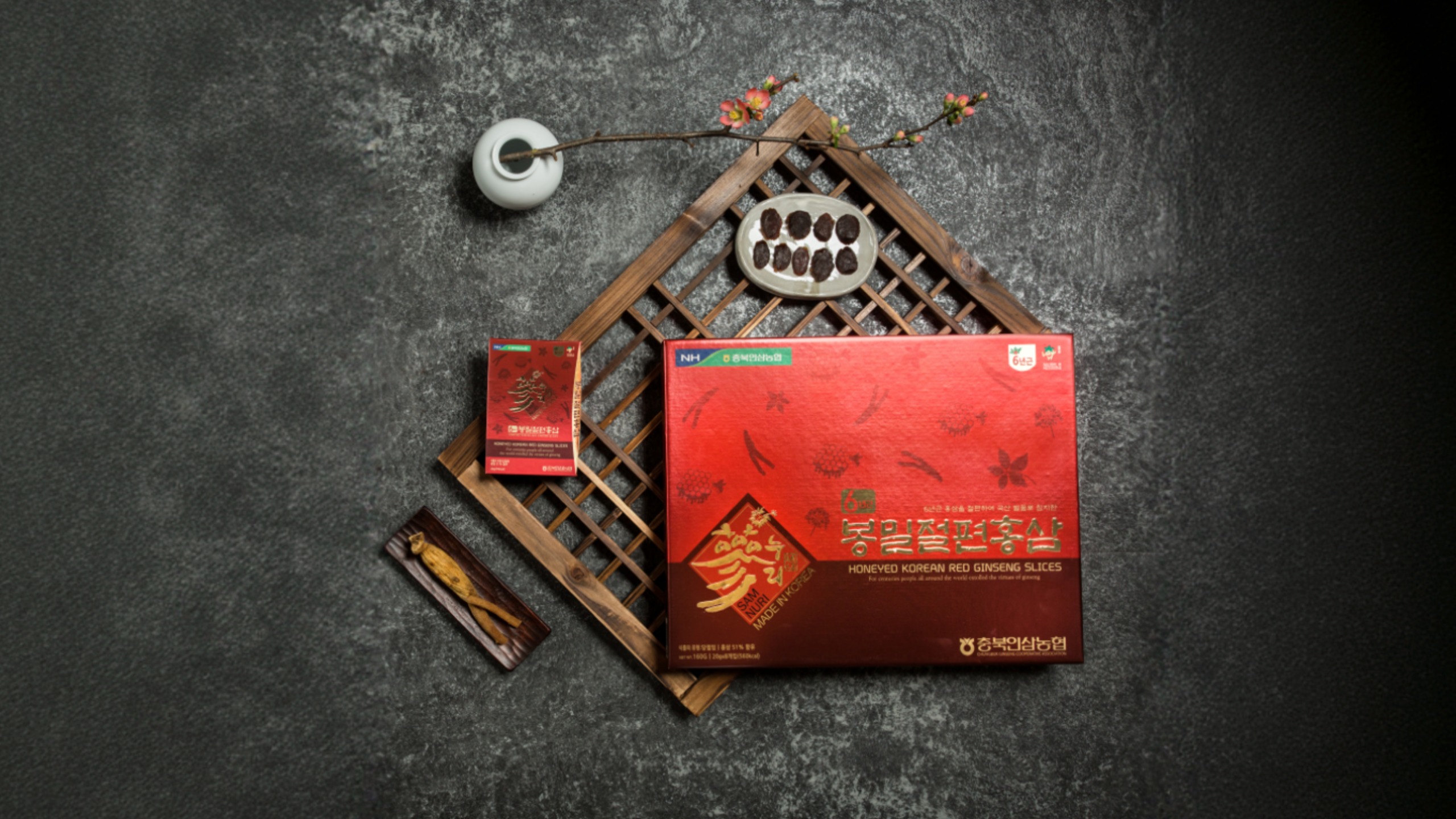 6년근봉밀절편홍삼 (8P)